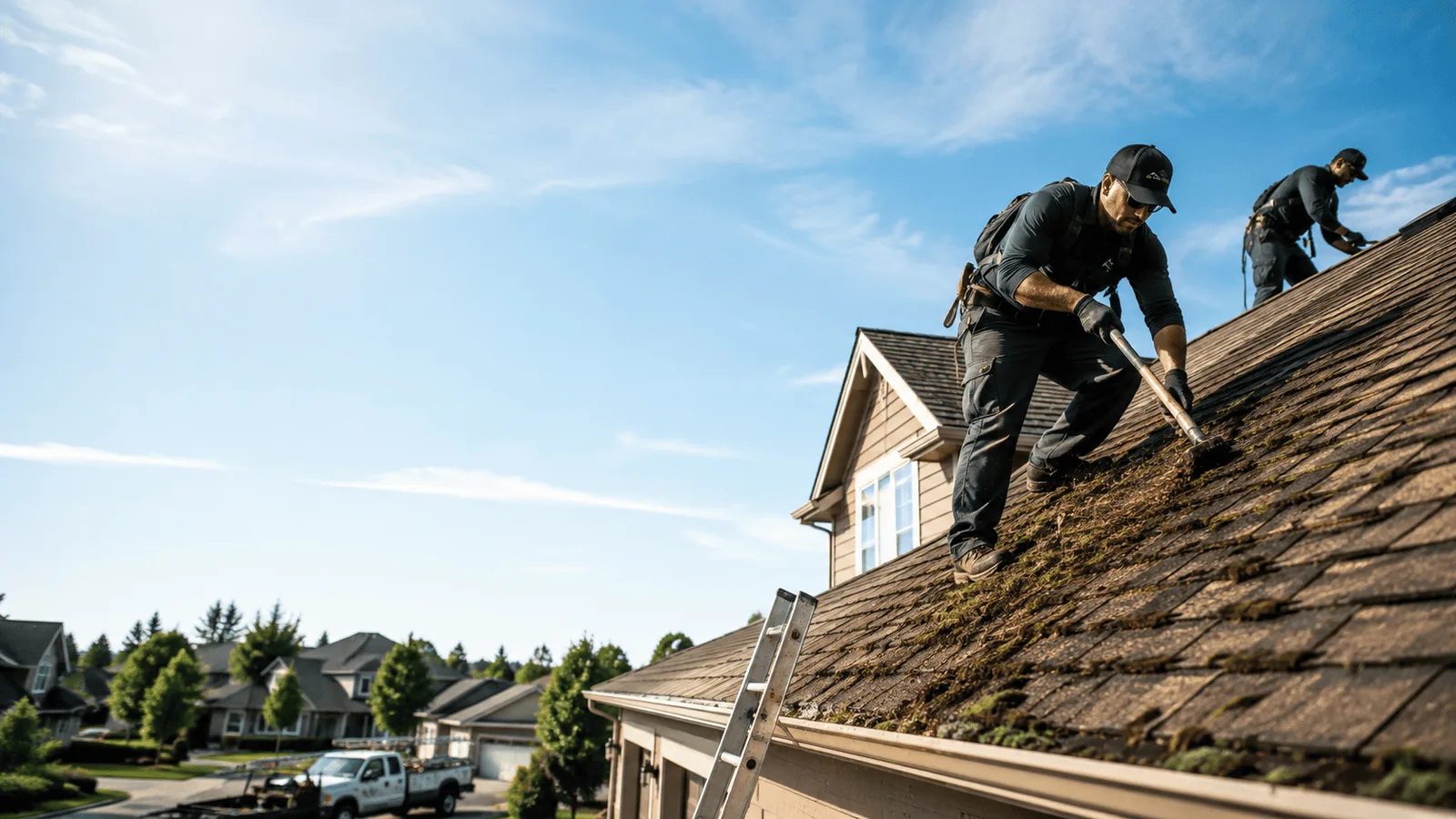 Roof Moss Removal in Simms, TX near me
